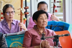 ภาพบรรยากาศกิจกรรมดนตรีไทยลานรมณีย์