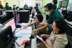 ภาพบรรยากาศโครงการพัฒนาห้องสมุดโรงเรียนวัดท้องคุ้ง