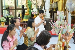 ภาพบรรยากาศโครงการอนุรักษ์วัฒนธรรม “ถวายเทียนพรรษา”