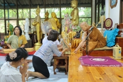 ภาพบรรยากาศโครงการอนุรักษ์วัฒนธรรม “ถวายเทียนพรรษา”